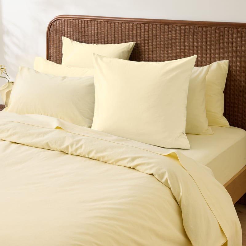 Stonewashed Cotton Citrus Quilt Cover Separates 