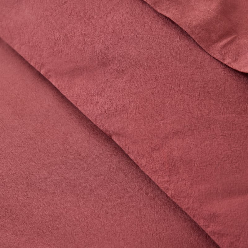 Stonewashed Cotton Redwood Pillowcases 