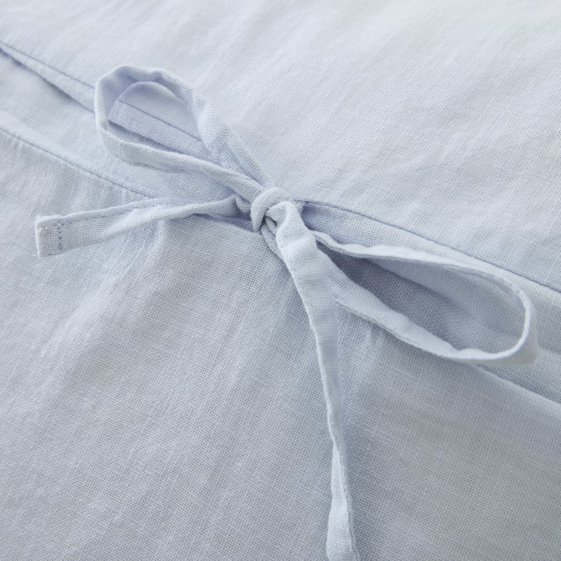 Elisa Blue Bow Pillowcases