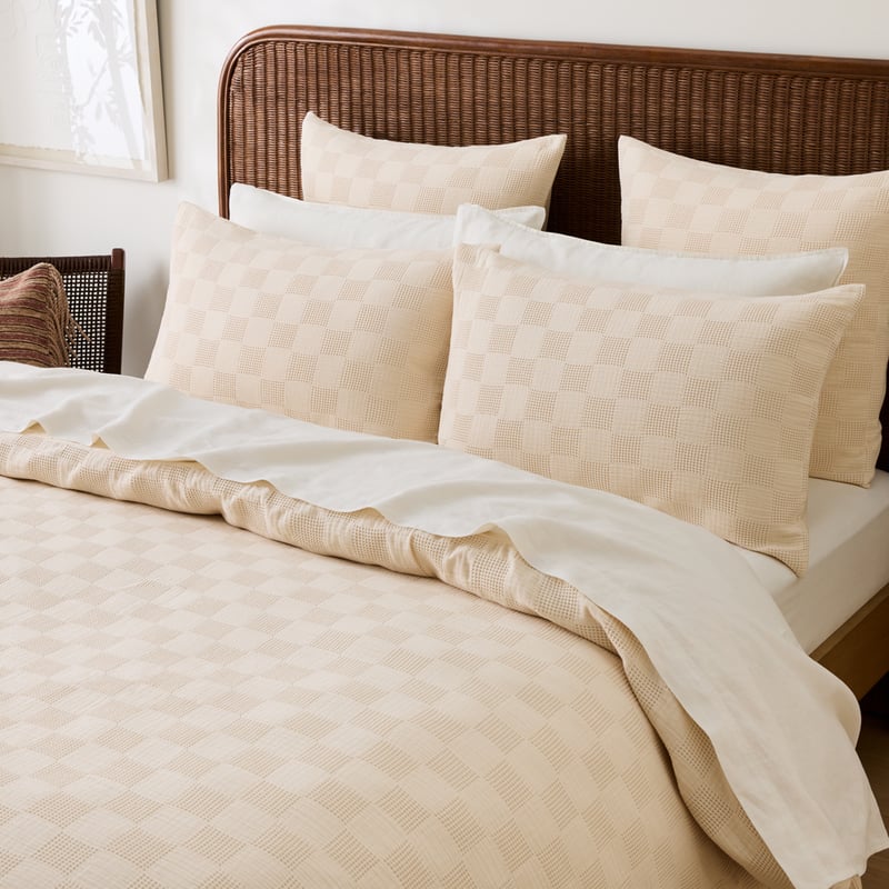Koban Sand Quilt Cover Set + Separates 