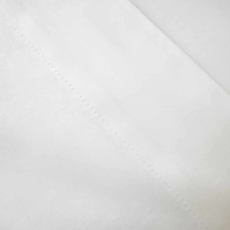 600TC Bamboo Cotton White Sheet Separates