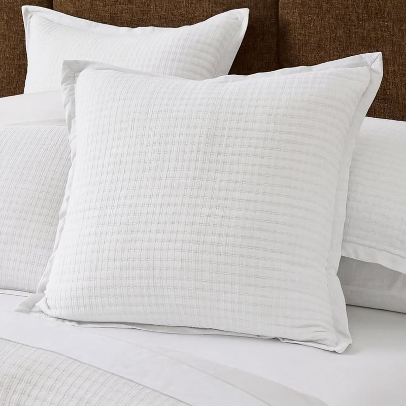Lewis White Quilted Quilt Cover Set + Separates
