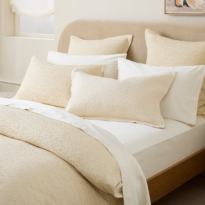 Koda Textured Natural Pillowcase