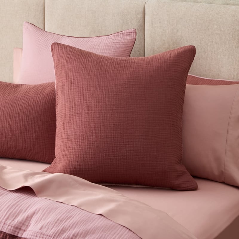 European 4 Sided Reversible Rose Quilt Cover Separates
