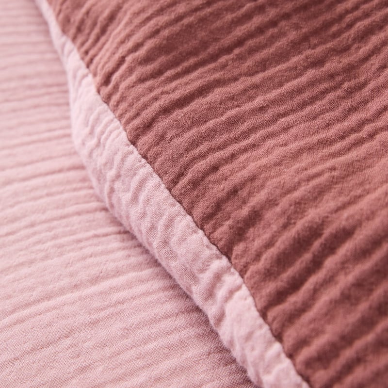 European 4 Sided Reversible Rose Quilt Cover Separates