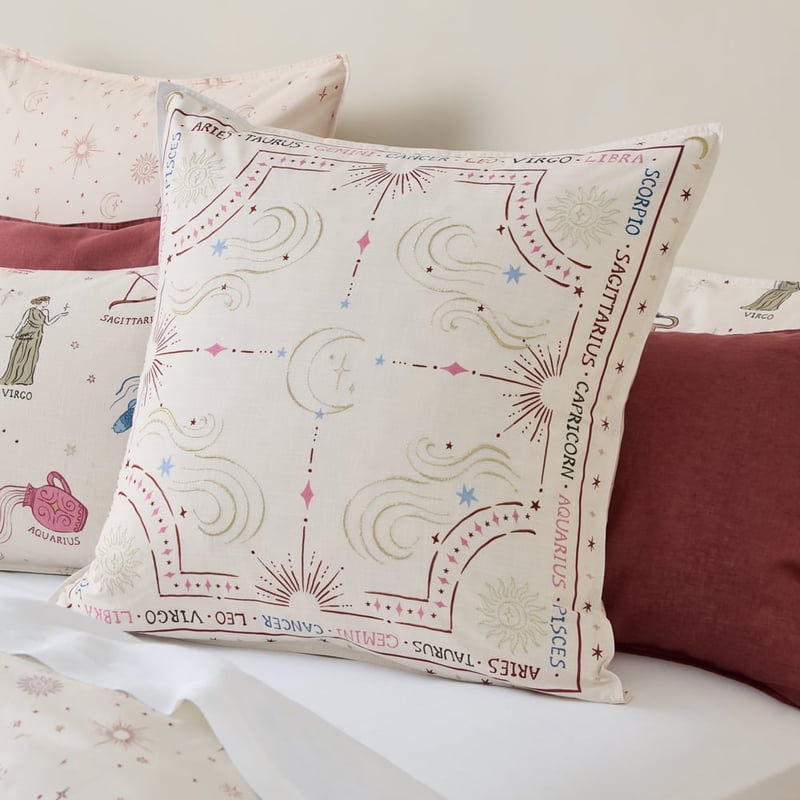 Zodiac Natural Quilt Cover Set + Separates