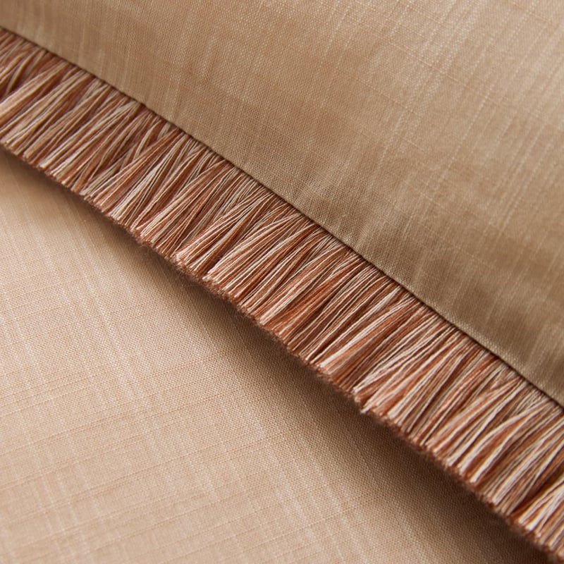 Thea Fringe Natural Pillowcase