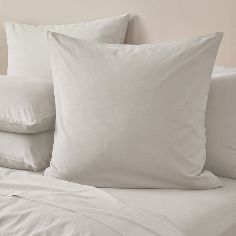 Stonewashed Cotton Moon Grey Quilt Cover Separates