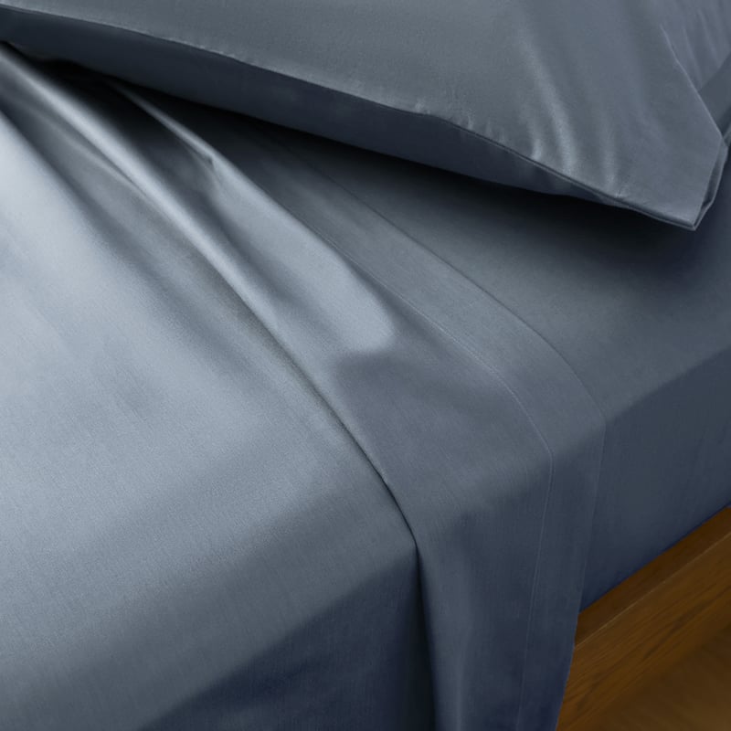 600TC Bamboo Cotton Blue Slate Sheet Set