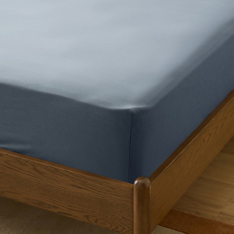 600TC Bamboo Cotton Blue Slate Sheet Set