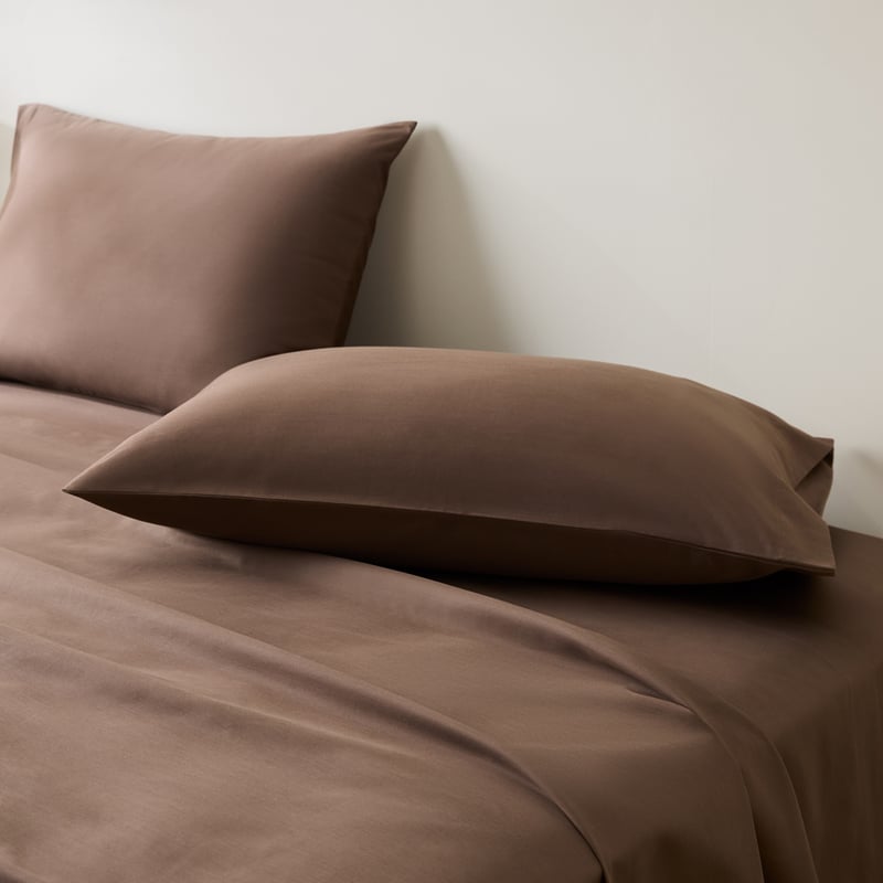 600TC Bamboo Cotton Chocolate Sheet Set