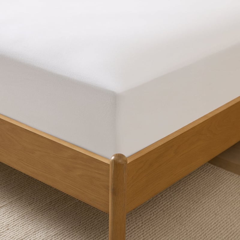 Elisa White & Sesame Scalloped Sheet Set