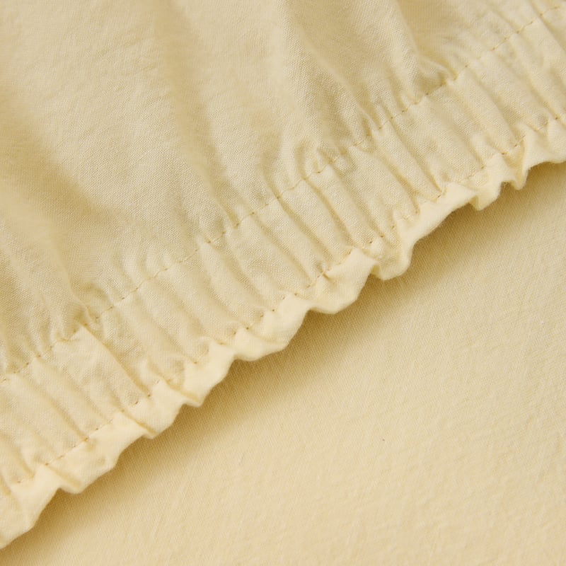 Stonewashed Cotton Citrus Sheet Separates