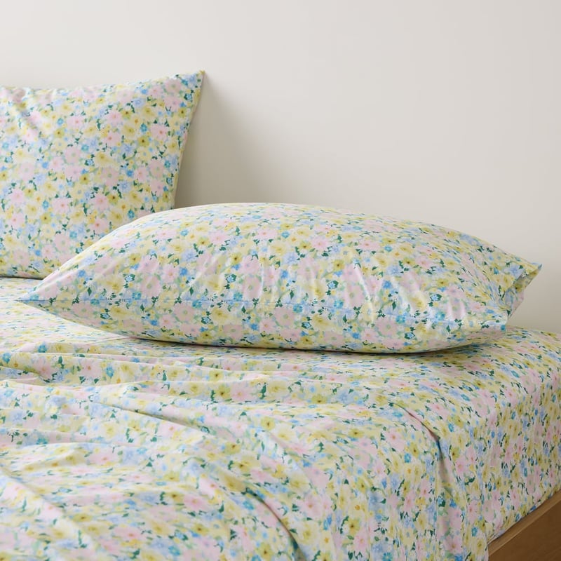 Summer Daisy Citrus Sheet Set