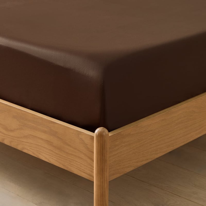 Giselle Egyptian Cotton Cocoa Sheet Set + Separates