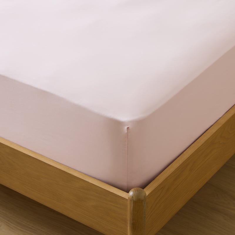 600TC Bamboo Cotton Pink Sheet Set 