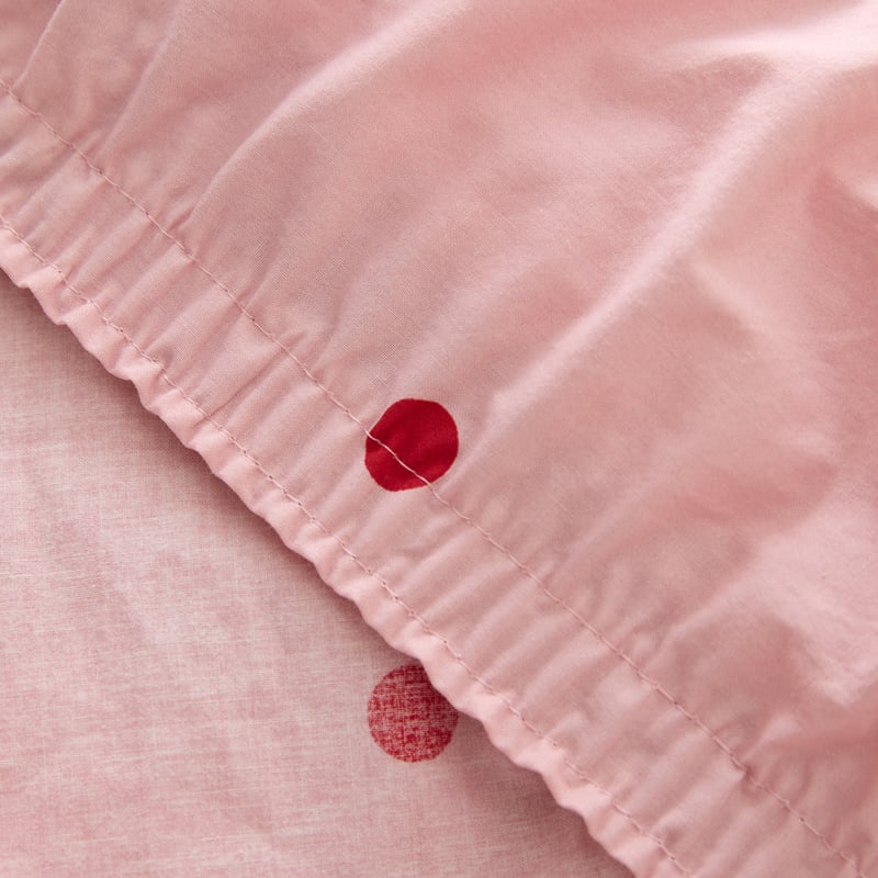 Stonewashed Cotton Peony & Salsa Spot Sheet Separates