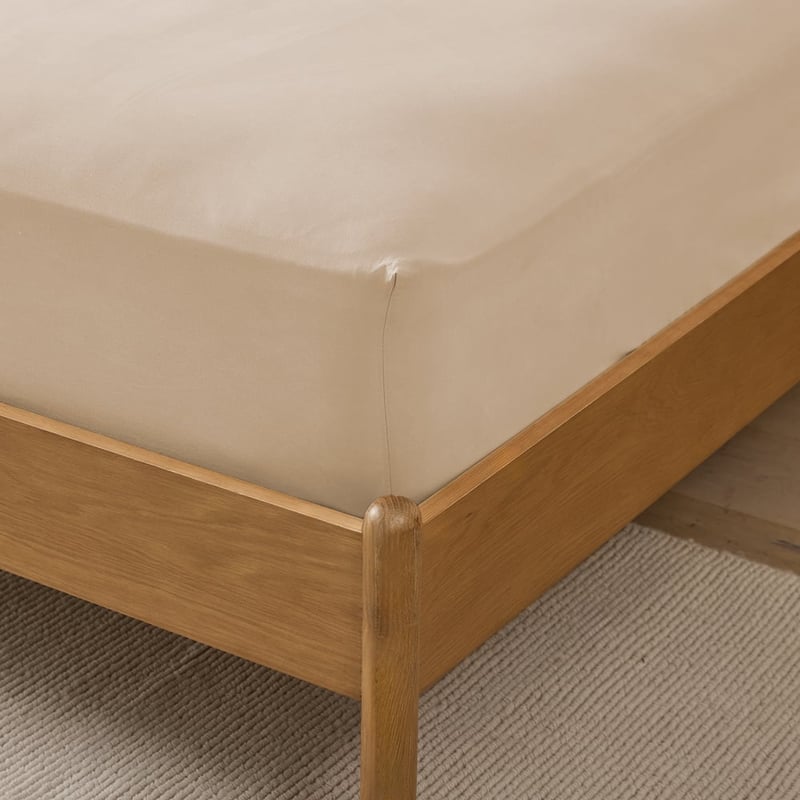 Stonewashed Cotton Sand Sheet Separates