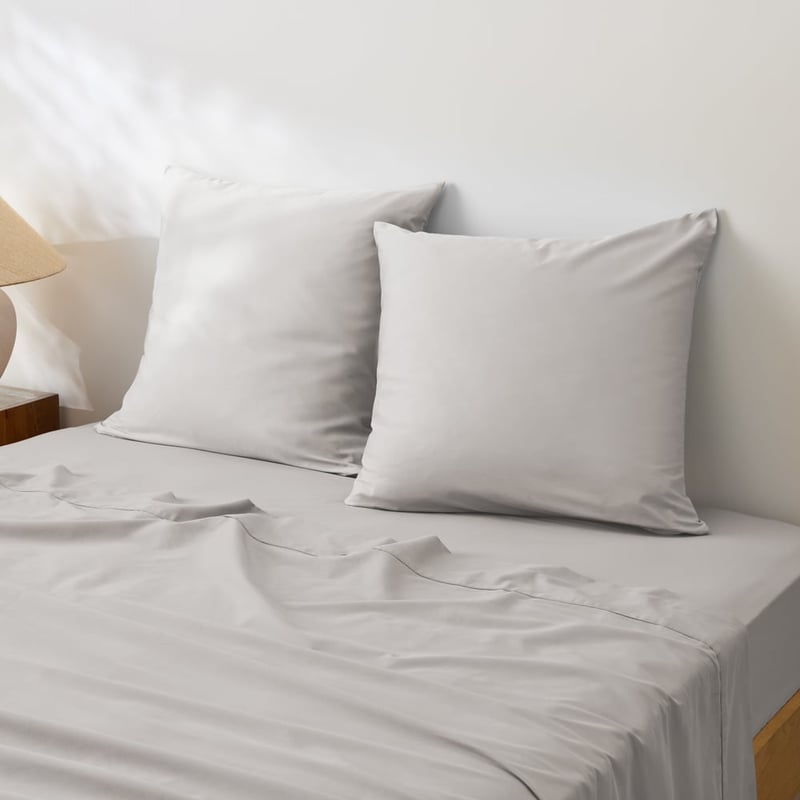 Worlds Softest Cotton Silver Fitted Sheet Separates