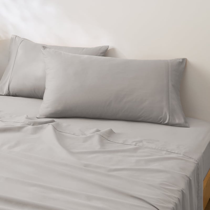 Worlds Softest Cotton Silver Fitted Sheet Separates