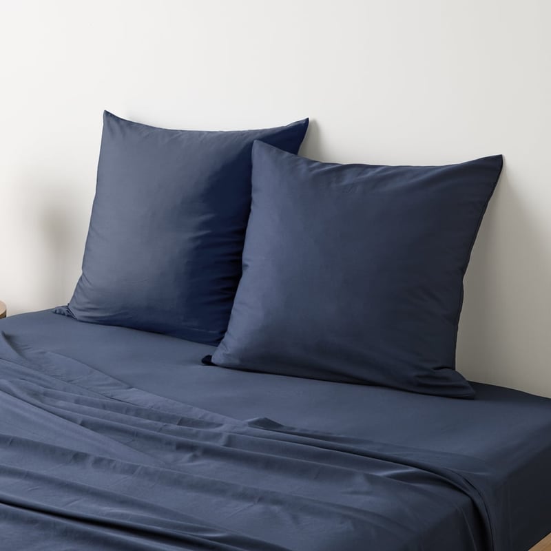 Worlds Softest Cotton Navy Pillowcases
