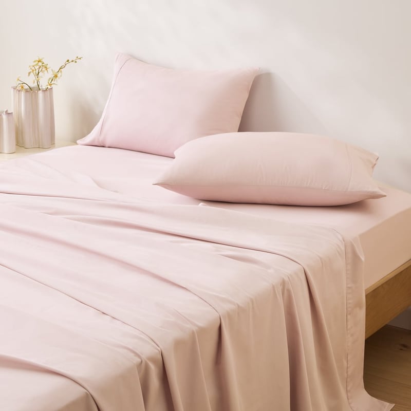 Worlds Softest Cotton Crystal Pink Sheet Set