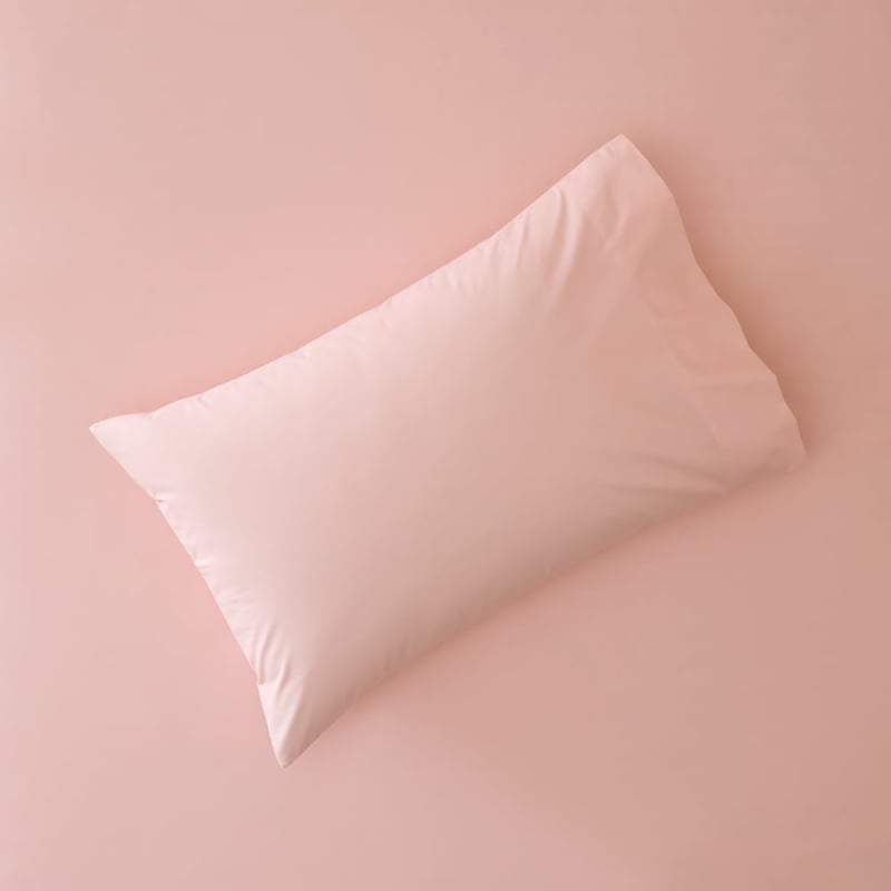 300TC Cotton Percale Pink Combo Sheet Set