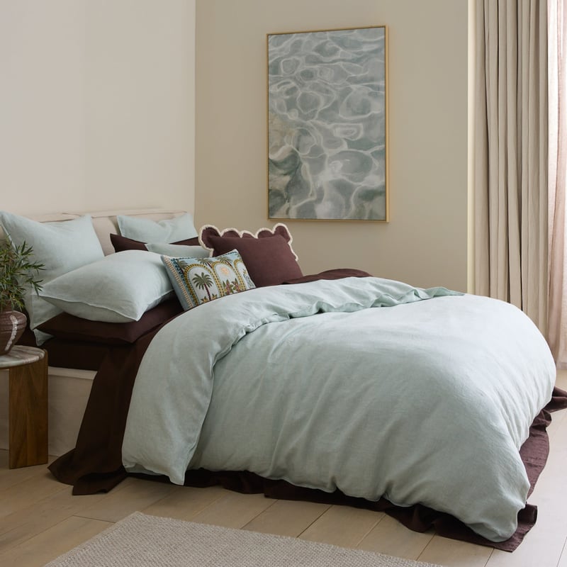 Mirage Blue Cascade Multi-Direct Canvas
