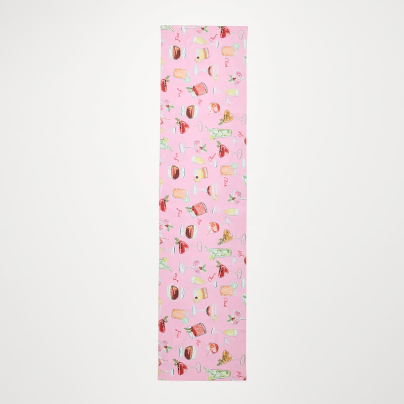 Festive Fun Pink Table Runner