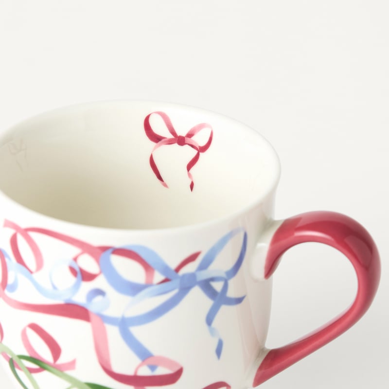 Bow & Bright Pink Mug