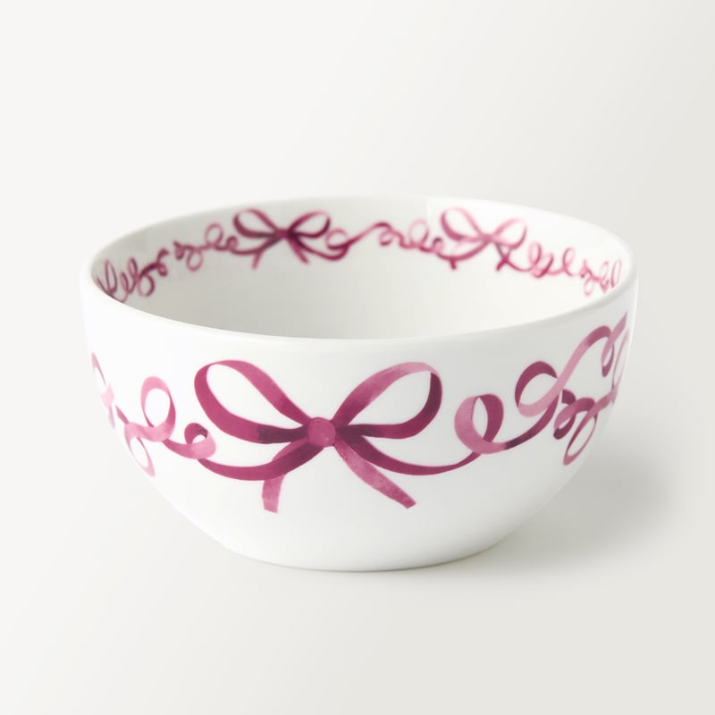 Bow & Bright Pink Cereal Bowl Pack of 4