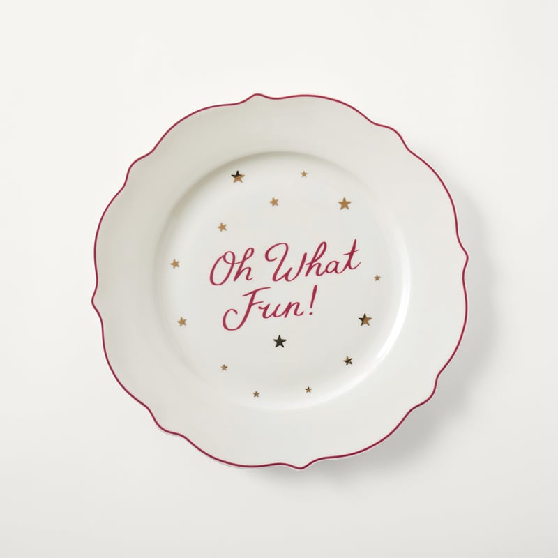 Festive Fun Pink Dinner Plate Pack of 4