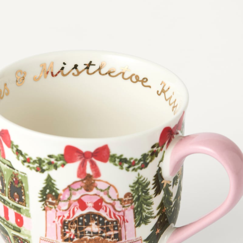 Christmas Village Red Mug