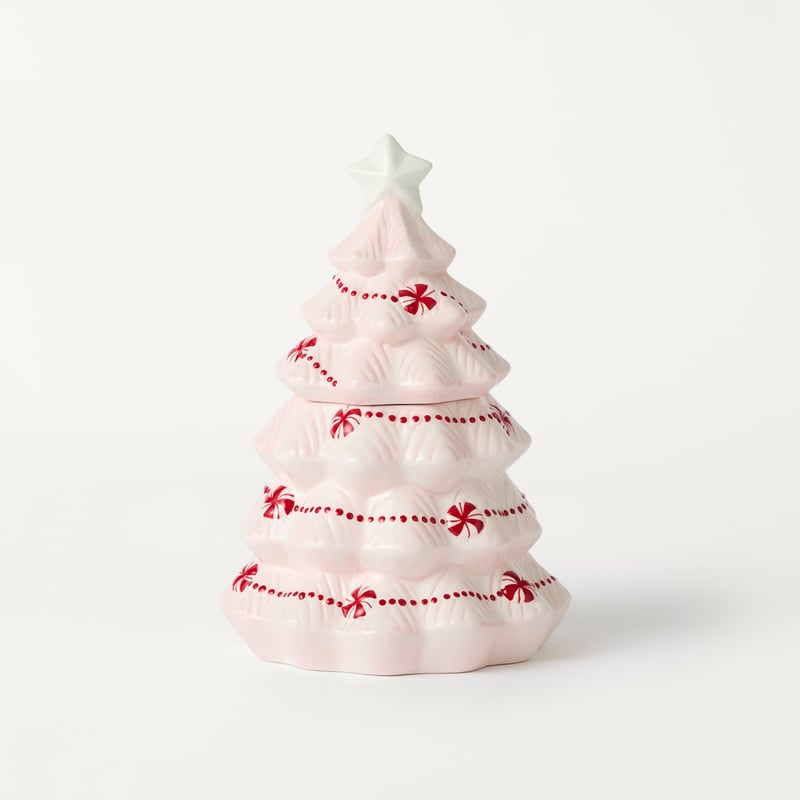 Tree Pink Cookie Jar