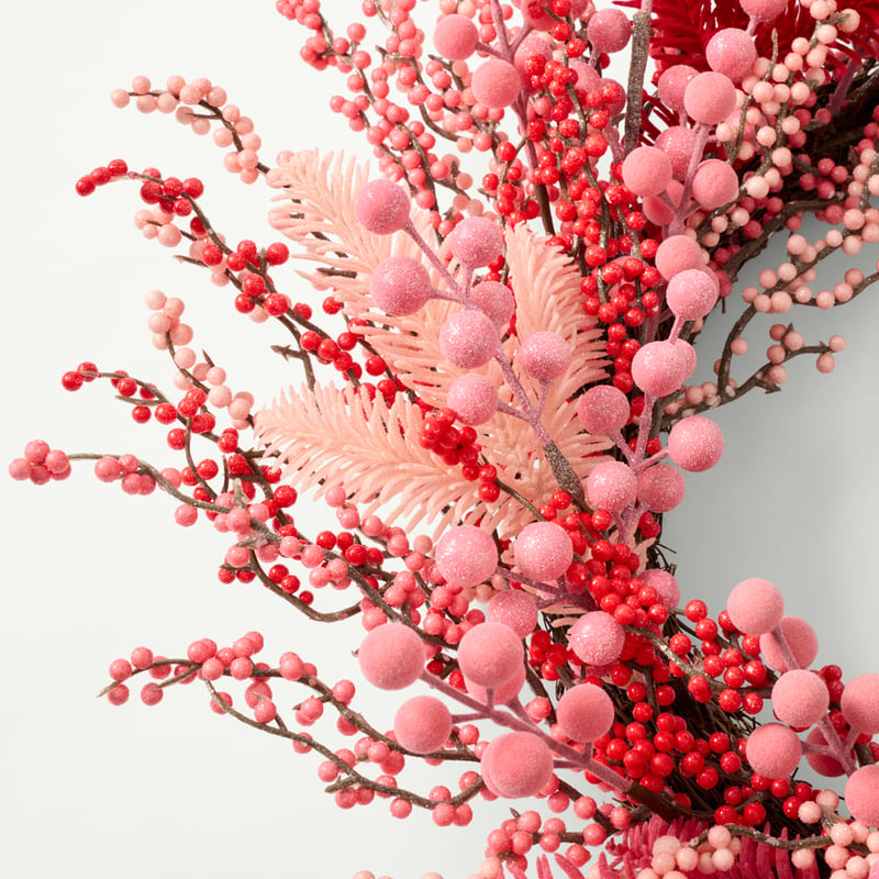 Wildberry Red & Pink Wreath