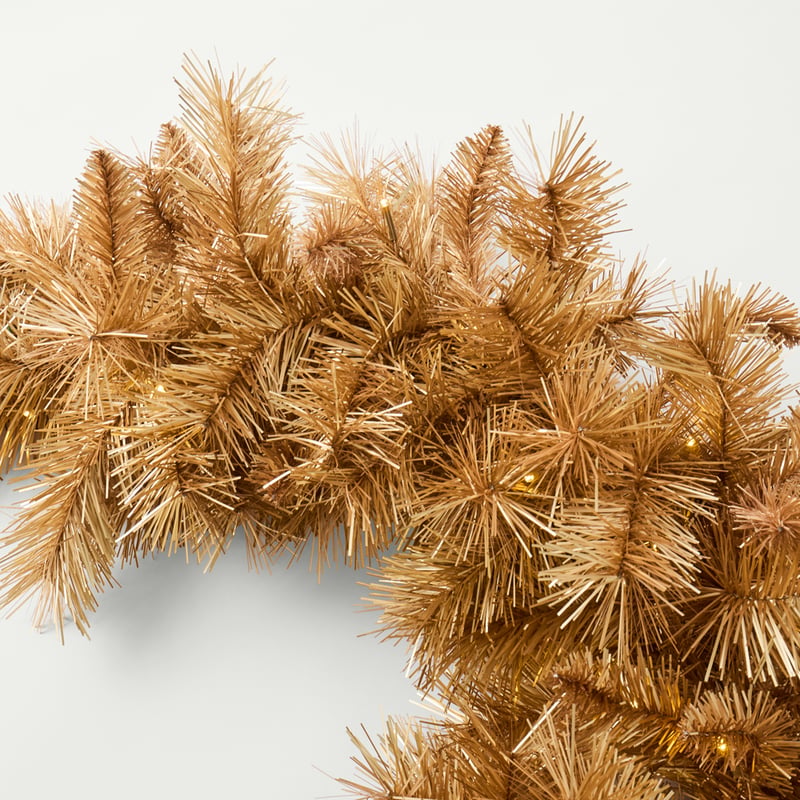 Gilded Pine Gold LED Garland