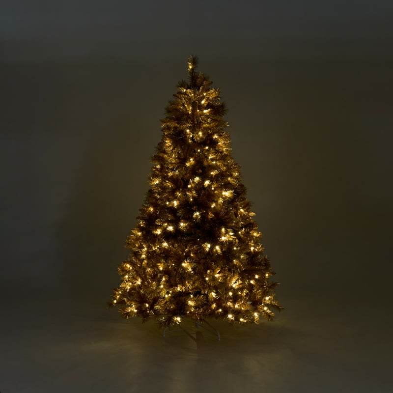 Gilded Pine Gold Christmas Tree