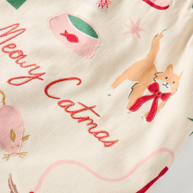 Meowy Catmas Multi Red Sack