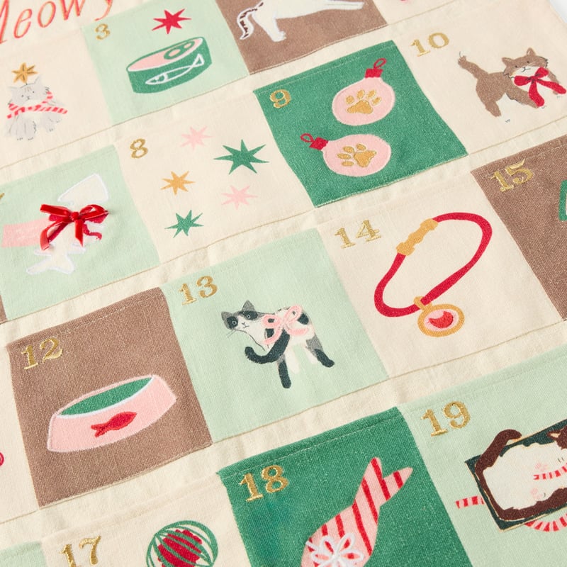 Meowy Catmas Multi Green Advent Calendar