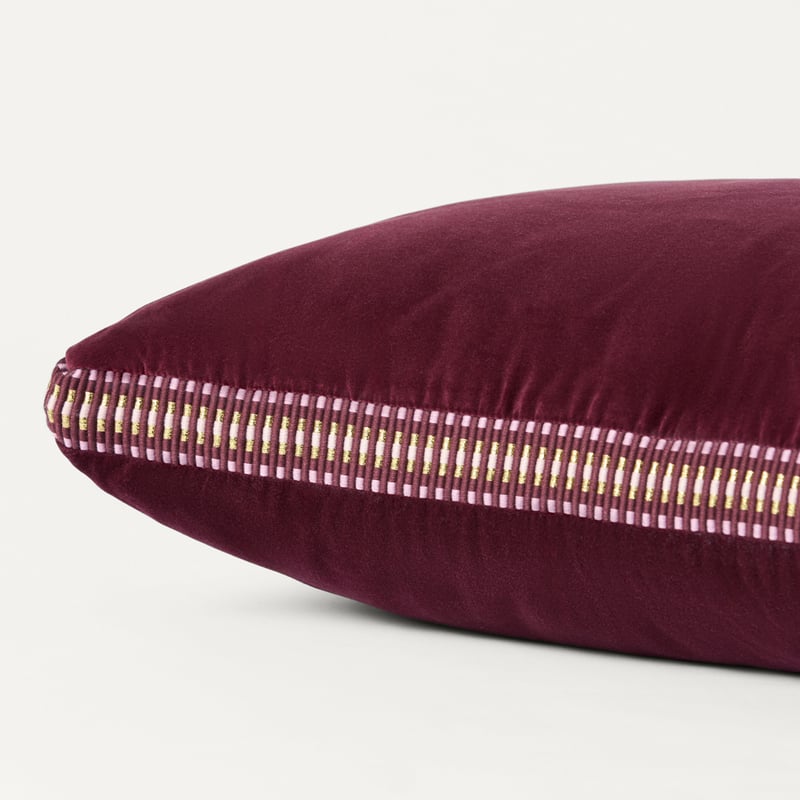 Zara Burgundy Cushion