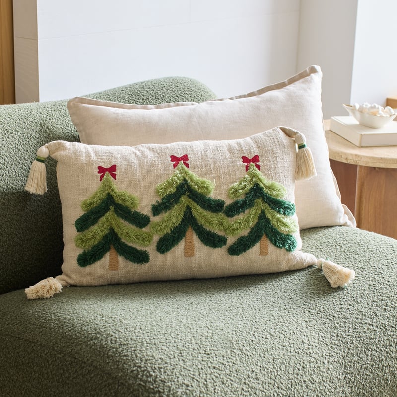 Pine Tree Green Cushion