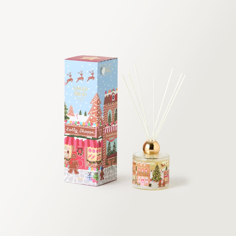 Gingerbread Village Gingerbread Clear Diffuser 200ml