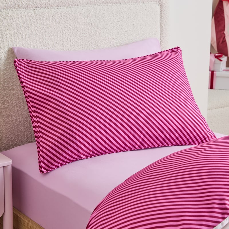 Sugar & Spice Christmas Pink Quilt Cover Set 