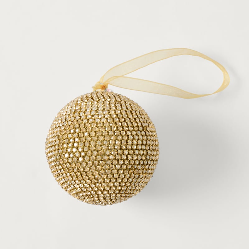 Luxe Gold Crystal Bauble
