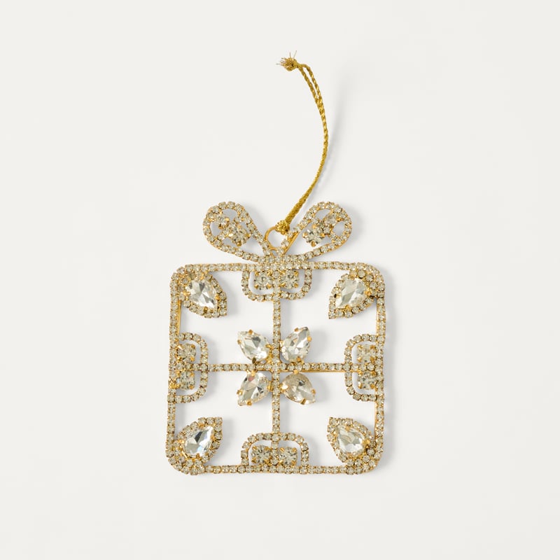 Luxe Jewel Gold Crystal Present