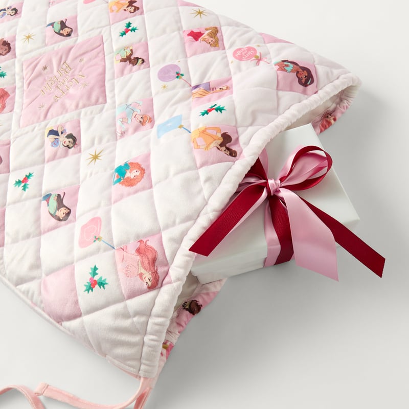 Disney Princess Merry & Bright Pink Santa Sack
