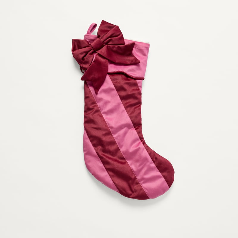 Sugar & Spice Pink Christmas Stocking