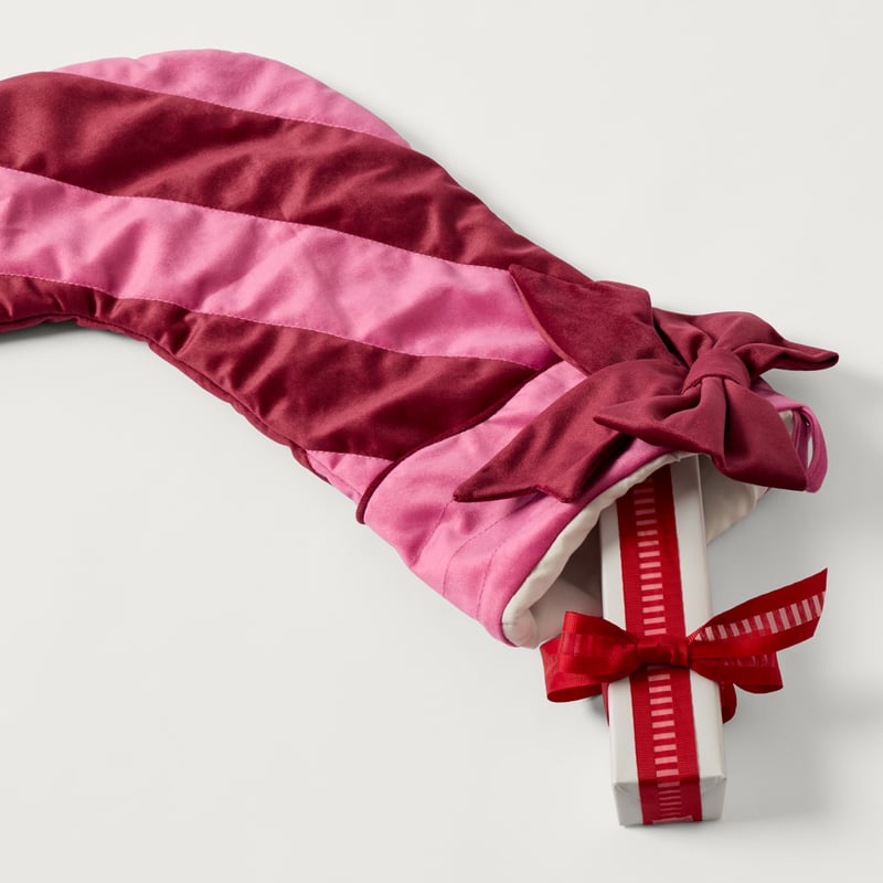 Sugar & Spice Pink Christmas Stocking