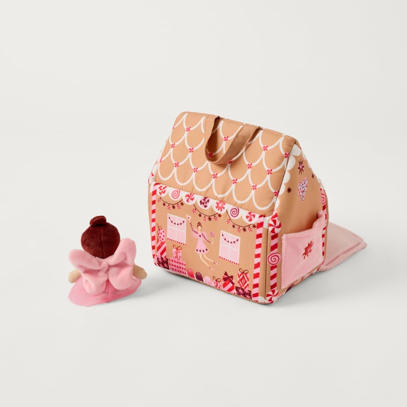 Gingerbread Fairy House Brown Soft Toy