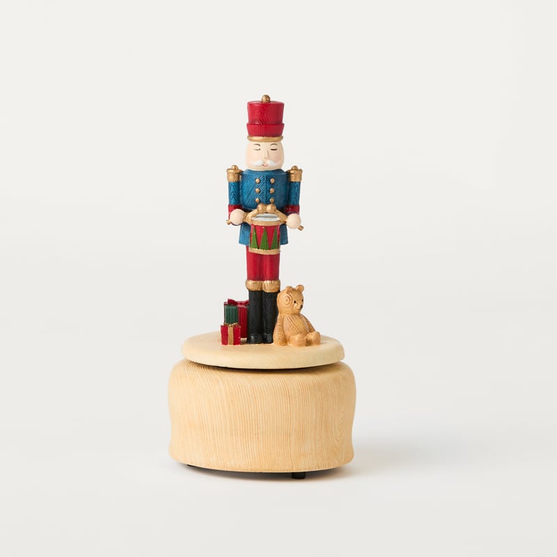 Christmas Village Multi Christmas Nutcracker Music Box